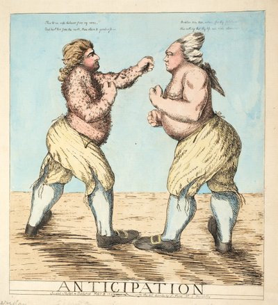 Anticipación, pub. 1784 de English School