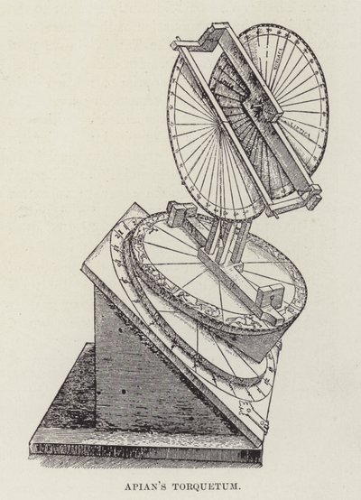 Torquetum de Apian (litografía) de English School