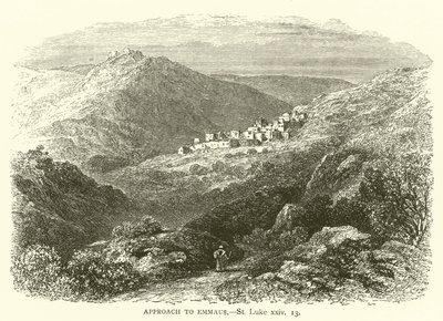 Camino a Emaús, San Lucas, xxiv de English School