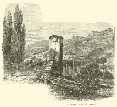 Entrada a Narni, Umbría de English School