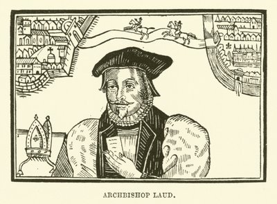 Arzobispo Laud (grabado) de English School