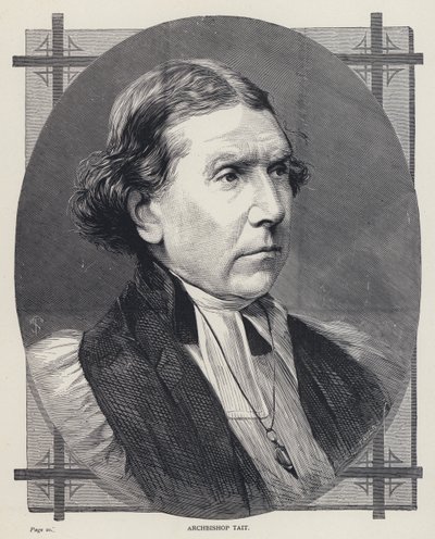 Arzobispo Tait (grabado) de English School