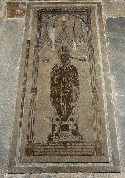 Arzobispo Thomas Cranley, 1417 (latón) de English School