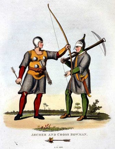 Arquero y ballestero de English School