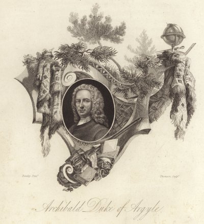 Archibald Campbell, 3º Duque de Argyll, político, abogado y soldado escocés de English School