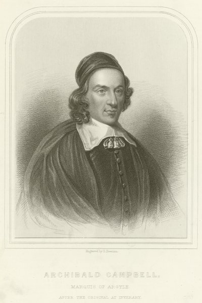 Archibald Campbell, Marqués de Argyle de English School
