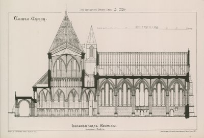 Vista arquitectónica de la Iglesia del Temple de English School