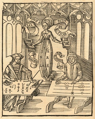 Aritmética de la Margarita Philosophica de Gregor Reisch de English School