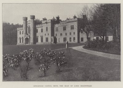 Castillo de Armadale, Skye, la residencia de Lord Macdonald de English School