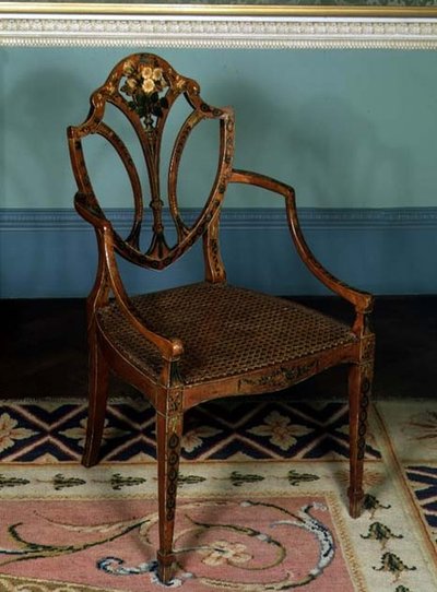 Sillón, por George Seddon, c.1780 de English School