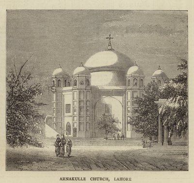 Iglesia de Arnakulle, Lahore de English School