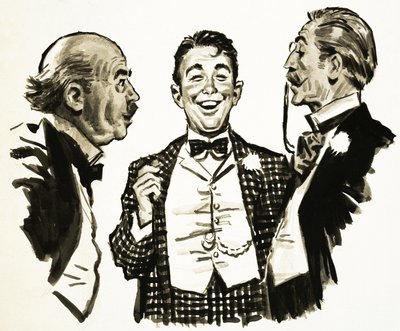 Arnold Bennett: una escena de The Card de English School