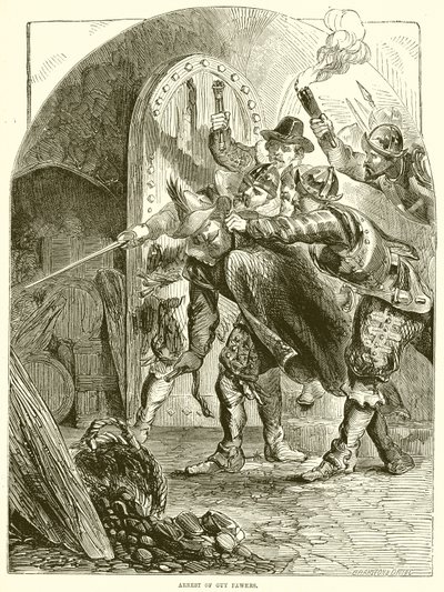 Arresto de Guy Fawkes de English School