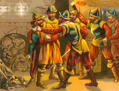 Arresto de Guy Fawkes de English School