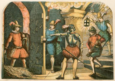 Arresto de Guy Fawkes de English School