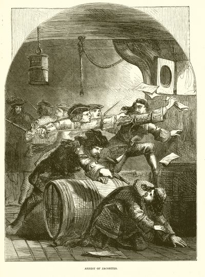Arresto de jacobitas de English School