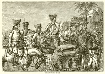 Arresto de Lord Pigot (1776) de English School