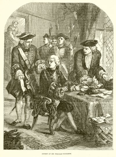 Arresto de Sir William Wyndham de English School