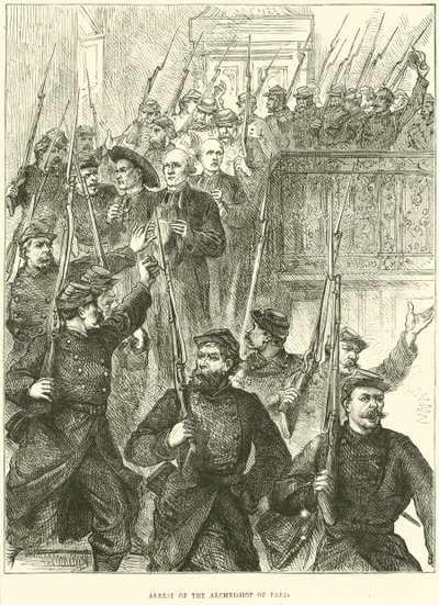 Arresto del Arzobispo de París, marzo 1871 de English School