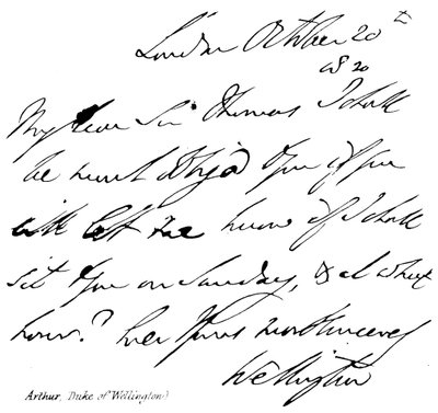 Arthur (Duque de Wellington) de English School