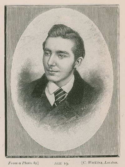 Arthur W. Pinero, a los 19 años de English School