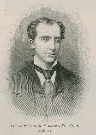 Arthur W. Pinero, a los 23 años de English School