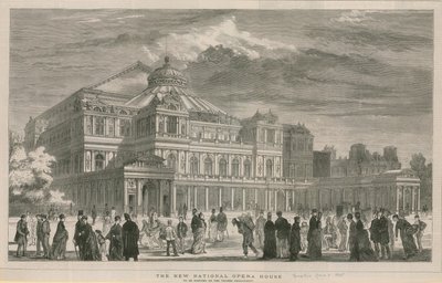 Impresión artística de la nueva Ópera Nacional de English School