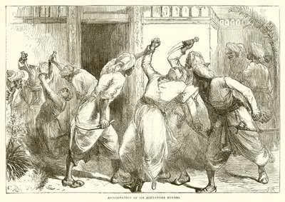 Asesinato de Sir Alexander Burnes de English School