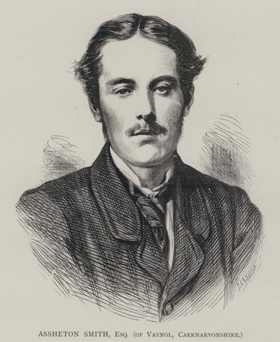 Assheton Smith, Esquire, de Vaynol, Caernarvonshire (grabado) de English School