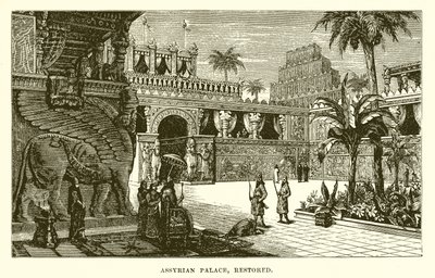 Palacio asirio, restaurado de English School