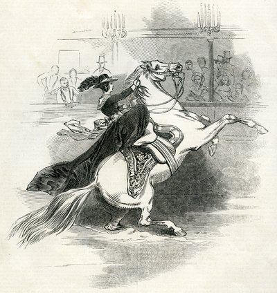 Anfiteatro de Astley, Londres, Escena en el circo de English School