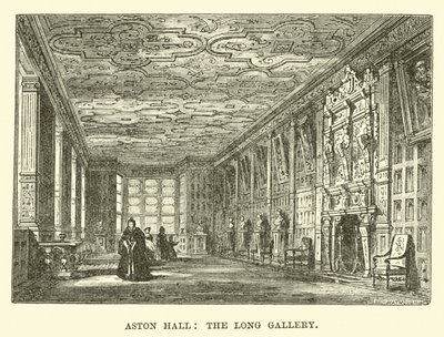 Aston Hall, la Galería Larga de English School