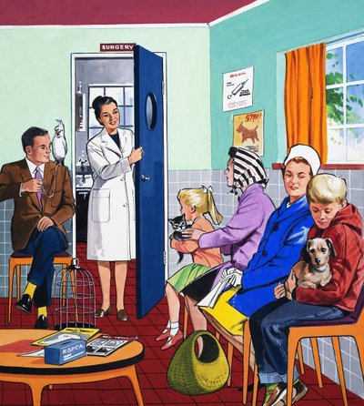 En el veterinario de English School
