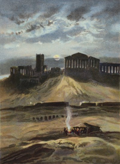 Atenas a la luz de la luna de English School