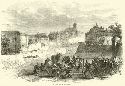 Ataque a Le Bourget, octubre de 1870 de English School
