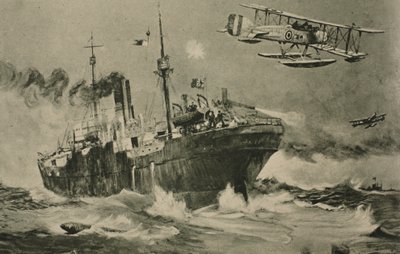 El ataque, la mejor defensa, 1914-19 de English School
