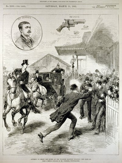 Intento de disparar a la Reina en la estación de tren de Windsor, de 