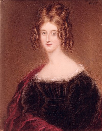 Augusta Leigh, hermana de Byron de English School