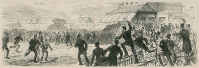 Jugadores de críquet australianos en Kennington Oval: El final de English School