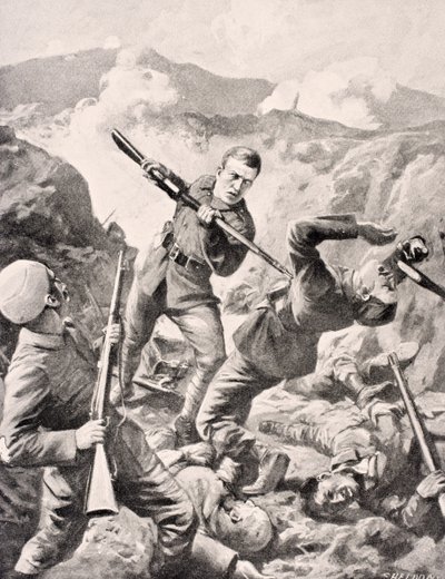 Cabo australiano Albert Jacka, VC, de 