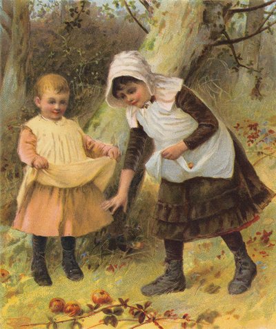 Otoño (cromolito) de English School