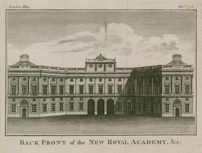 Vista trasera de la nueva Real Academia de English School