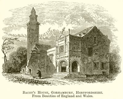 Casa de Bacon, Gorhambury, Hertfordshire de English School