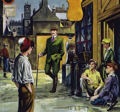 Baden-Powell estaba consternado al ver a jóvenes miserables y poco saludables de English School