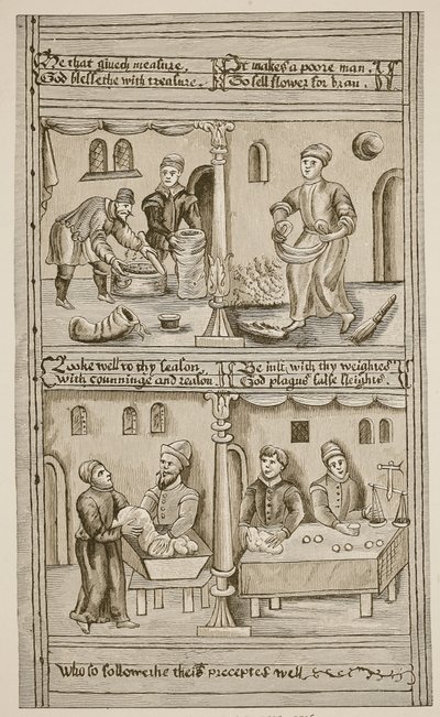 Panaderos de York, 1595-1596 de English School