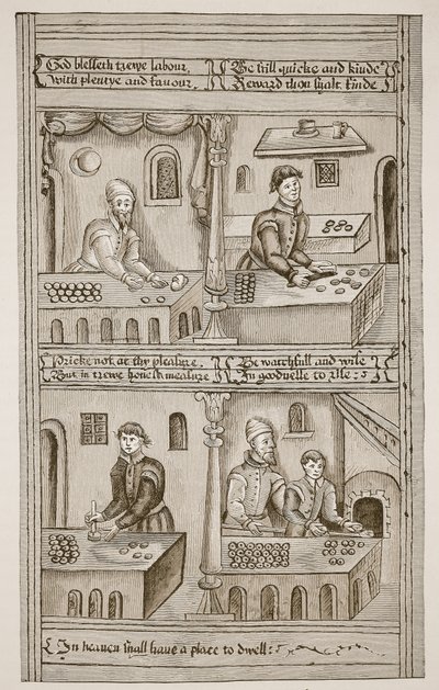 Panaderos de York, 1595-1596 de English School