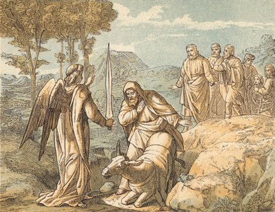 Balaam y el ángel de English School