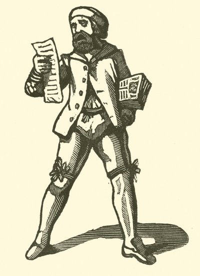 Vendedor de baladas de English School