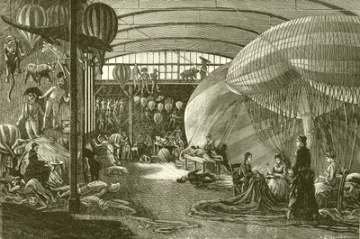 Fábrica de globos en París de English School