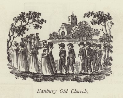 Iglesia vieja de Banbury de English School
